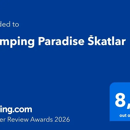 Holiday home Glamping Paradise Skatlar *